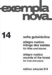 Allegro rustico  und Klänge des - Sofia Gubaidulina