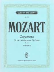 Concertone C-dur KV 190 (186E) - Wolfgang Amadeus Mozart / Arr. Friedrich Hermann