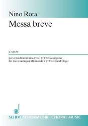 Messa breve für vierstimmigen Männerchor (TTBB) - Nino Rota