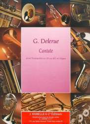 Cantate : pour trompette en ut ou si b - Georges Delerue
