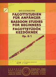 Fagottstudien op.8,1 für Anfänger - Julius Weissenborn