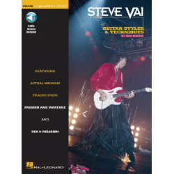 Steve Vai (+CD) : guitar styles -Steve Vai