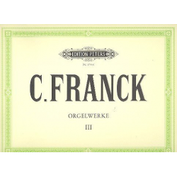 Orgelwerke Band 3 - César Franck / Arr. Otto Barblan