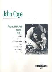 Prepared piano music vol.1 (1940-47) : - John Cage