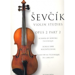 Violin Studies op.2,2 (en/dt/fr/it) - Otakar Sevcik
