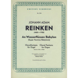 An Wasserflüssen Babylon : - Johann Adam Reincken