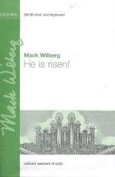 He is risen : for mixed chorus and keyboard - Mack Wilberg