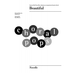 Beautiful : for mixed chorus and piano - Linda Perry
