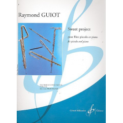 Sweet Project : pour flûte piccolo et piano - Raymond Guiot