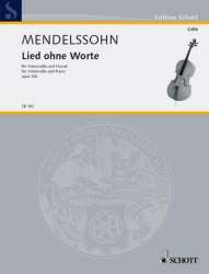 Lied ohne Worte op.109 : für Violoncello - Felix Mendelssohn-Bartholdy