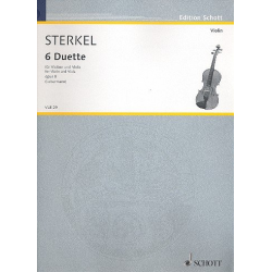 6 Duette op.8 : für Violine und Viola - Johann Franz Xaver Sterkel