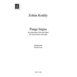 Pange lingua : für gem Chor - Zoltán Kodály