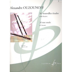 36 nouevelles études : pour basson - Alexandre Ouzounoff