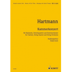 Kammerkonzert : für Klarinette, - Karl Amadeus Hartmann