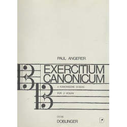 Exercitium canonicum - Paul Angerer