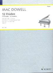 12 Etüden op.39 : für Klavier - Edward Alexander MacDowell