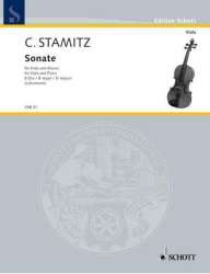 Sonate B-Dur : für Viola und Klavier - Carl Stamitz