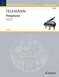 Pimpinone : Klavierauszug (dt/en) -Georg Philipp Telemann