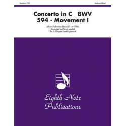 Concerto in C   BWV 594 - Movement I - Johann Sebastian Bach / Arr. David Marlatt