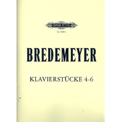 Klavierstücke Nr.4-6 - Reiner Bredemeyer
