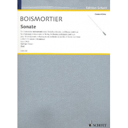 Sonate e-Moll op.34,3 : für - Joseph Bodin de Boismortier