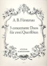3 Duos : für 2 Flöten - Anton Bernhard Fürstenau