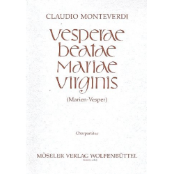 Vesperae beatae mariae virginis : - Claudio Monteverdi