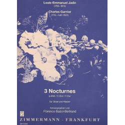 3 nocturnes von L.-E. Jadin und - Louis Emanuel Jadin