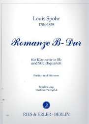 Romanze B-Dur : für Klarinette - Louis Spohr