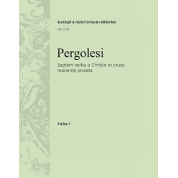 Septem verba a Christo in cruce moriente - Giovanni Battista Pergolesi