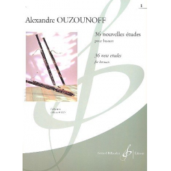 36 nouvelles études : für Fagott - Alexandre Ouzounoff