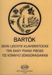 10 leichte Klavierstücke - Bela Bartok