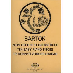 10 leichte Klavierstücke - Bela Bartok