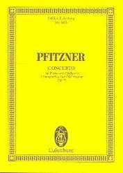 Konzert Es-Dur op.31 : - Hans Pfitzner