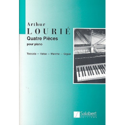 4 pièces : pour piano - Arthur Lourie