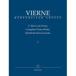Sämtliche Klavierwerke Band 1 - Louis Victor Jules Vierne