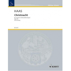 Christnacht op.85 : deutsches - Joseph Haas
