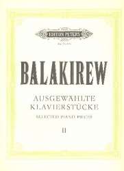 Ausgewählte Klavierstücke Band 2 - Mili Balakirew