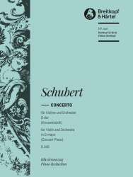 Concerto D-dur D 345 - Franz Schubert / Arr. Friedrich Hermann