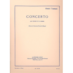 Concerto pour clarinette et - Henri Tomasi