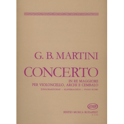 Concerto re maggiore per violoncello, - Giovanni Battista Martini