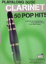 50 Pop-Hits (+Download-Card) for clarinet - Diverse / Arr. Jenni Norey