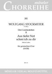 Drei Liedmotetten Wk 271 - Wolfgang Stockmeier