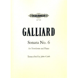 Sonate C-Dur Nr.6 : - Johann Ernst Galliard