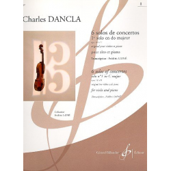 1er Solo de concert en do majeur - Jean Baptiste Charles Dancla