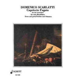 Capriccio fugato : für 10 Blockflöten - Domenico Scarlatti