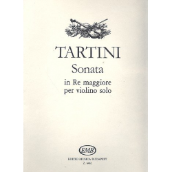 Sonate in re maggiore per violino - Giuseppe Tartini