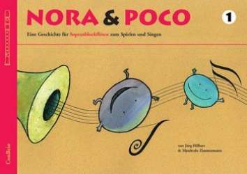 Nora und Poco Band 1 (+CD) : - Manfredo Zimmermann