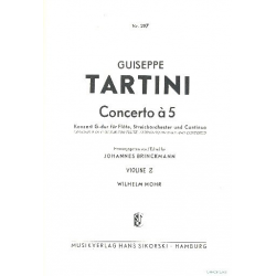 Konzert à 5 G-Dur : - Giuseppe Tartini