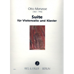 Suite : für Violoncello und Klavier - Otto Manasse